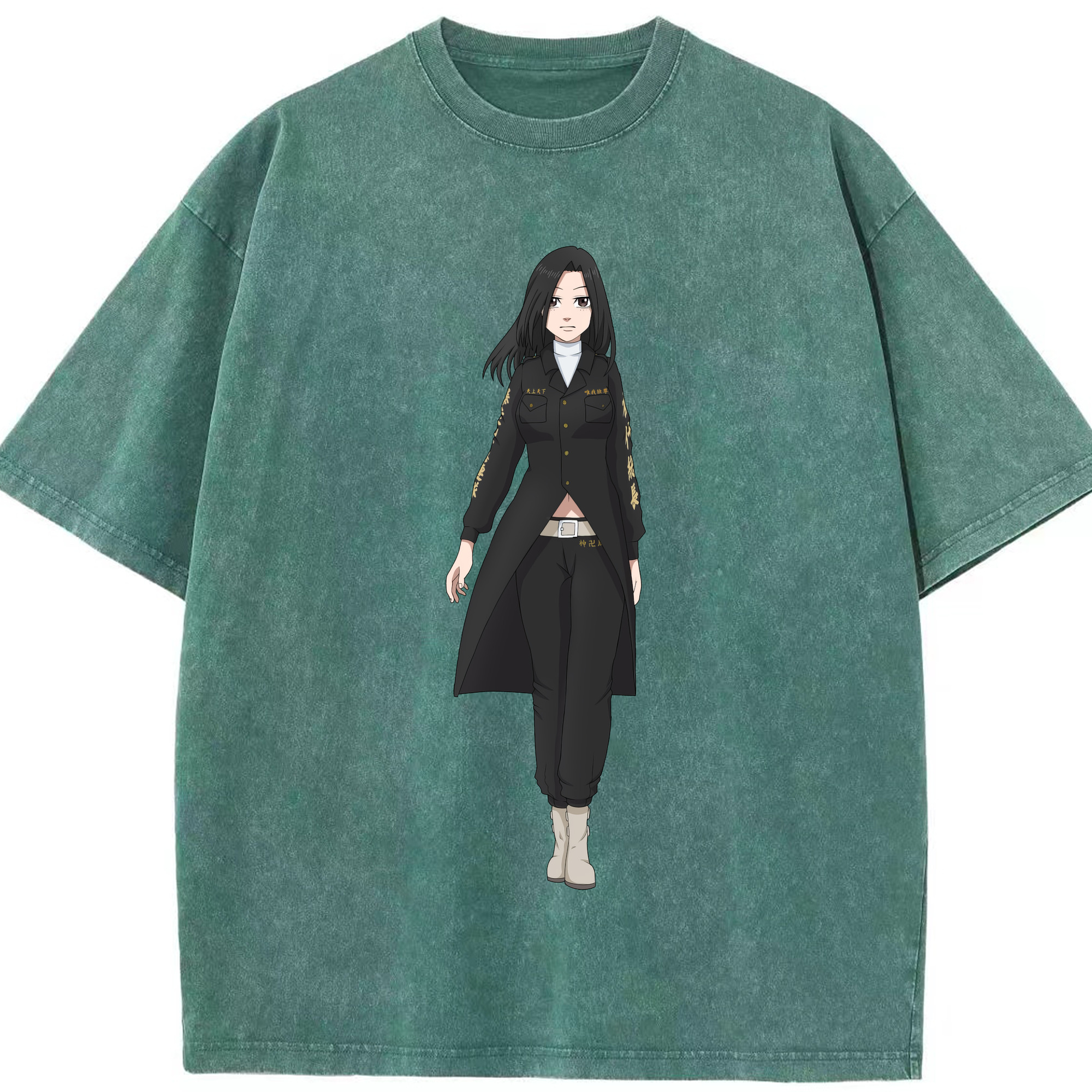 （画像用） 東京リベンジャーズ Tokyo Revengers 綿100% ヴィンテージ風 半袖Tシャツ（フロントプリント）